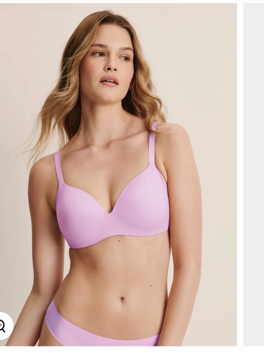 NWT Knix WingWoman Contour Bra | 34B | Pink | Wireless Support Bra